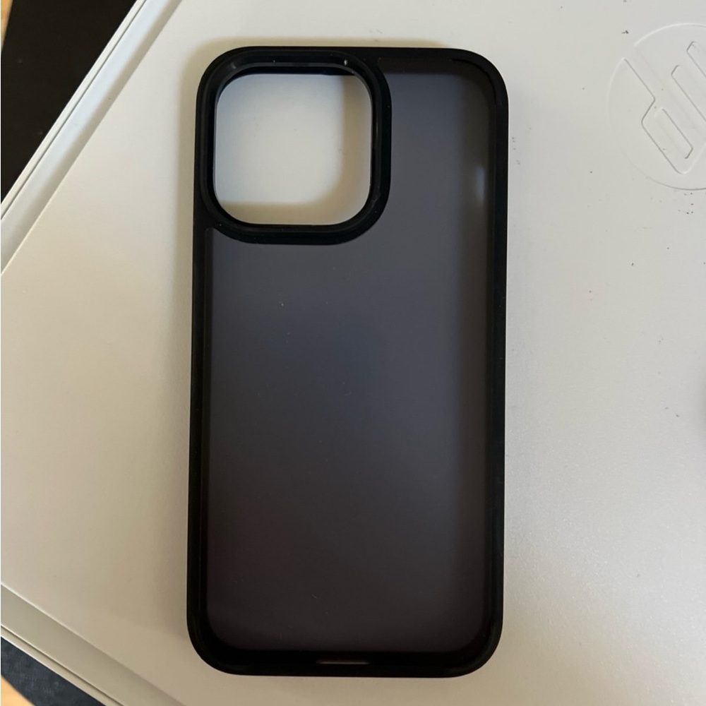 Spigen iPhone 13 Pro Transparent Black Phone Case